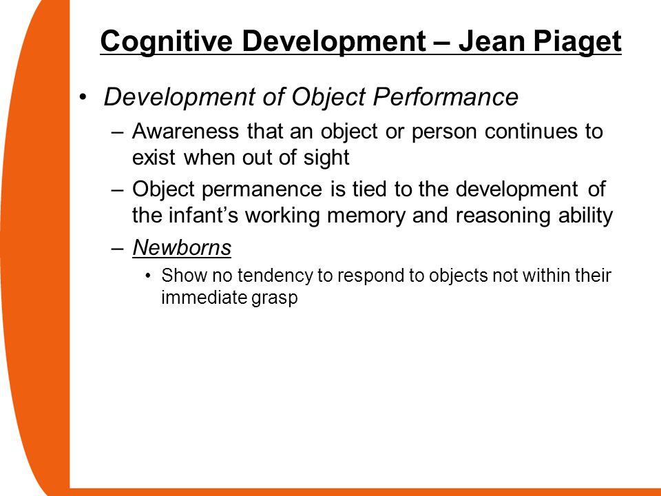 Cognitive development in infancy hotsell
